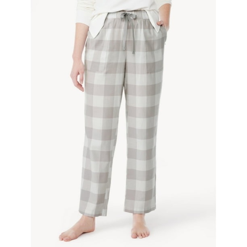 Joyspun Women's Print Flannel Sleep Pants